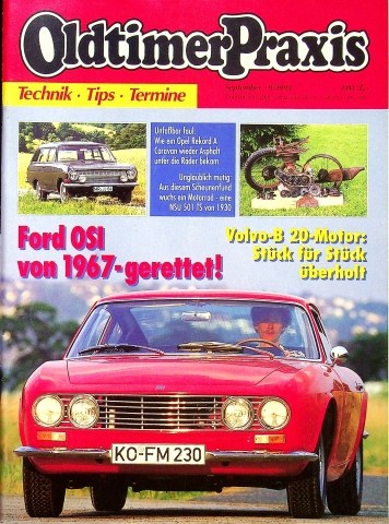 Deckblatt Oldtimer Praxis (09/1993)